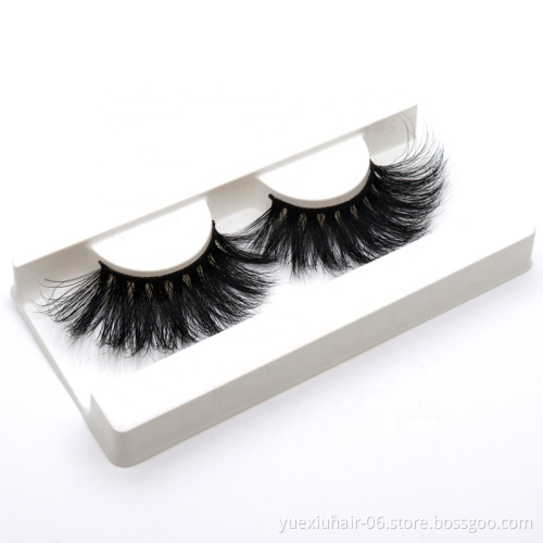 Celie Wholesale Top Quality Private Label 25mm 3D Mink False Eyelashes Vendor with Custom Eyelash Packaging